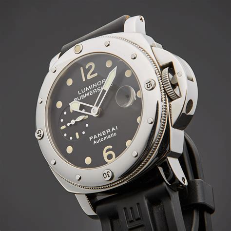 used panerai luminor submersible pam|Panerai Luminor submersible for sale.